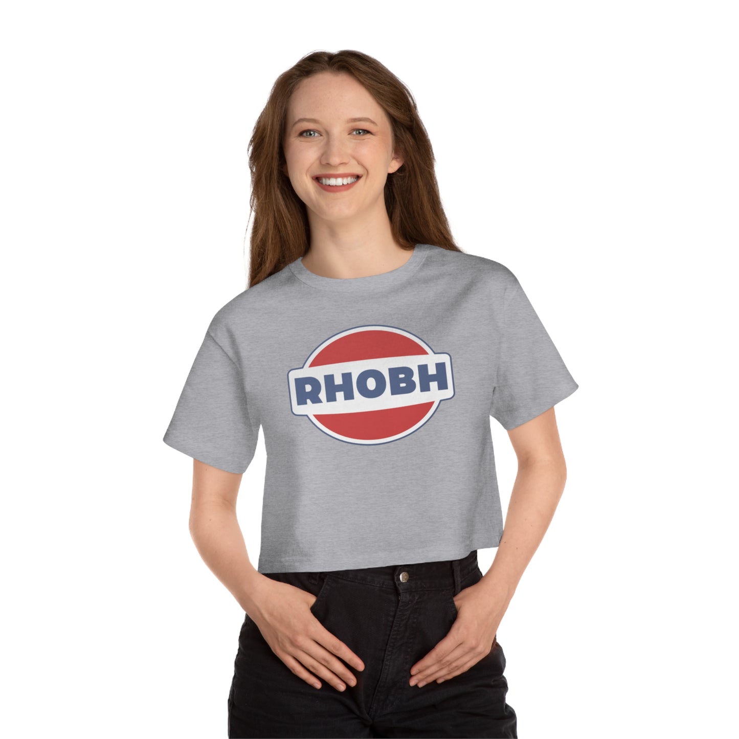 "RHOBH GIRL" | RHOBH Champion Cropped T-Shirt