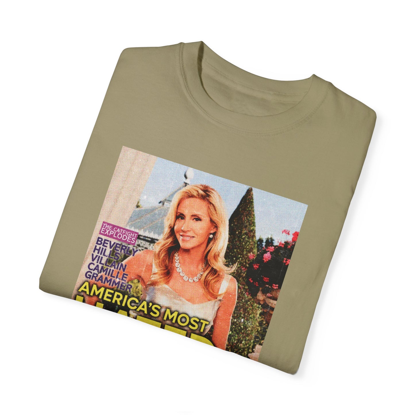 "AMERICA'S MOST-HATED HOUSEWIFE" Camill eMagazine Cover | RHOBH T-Shirt