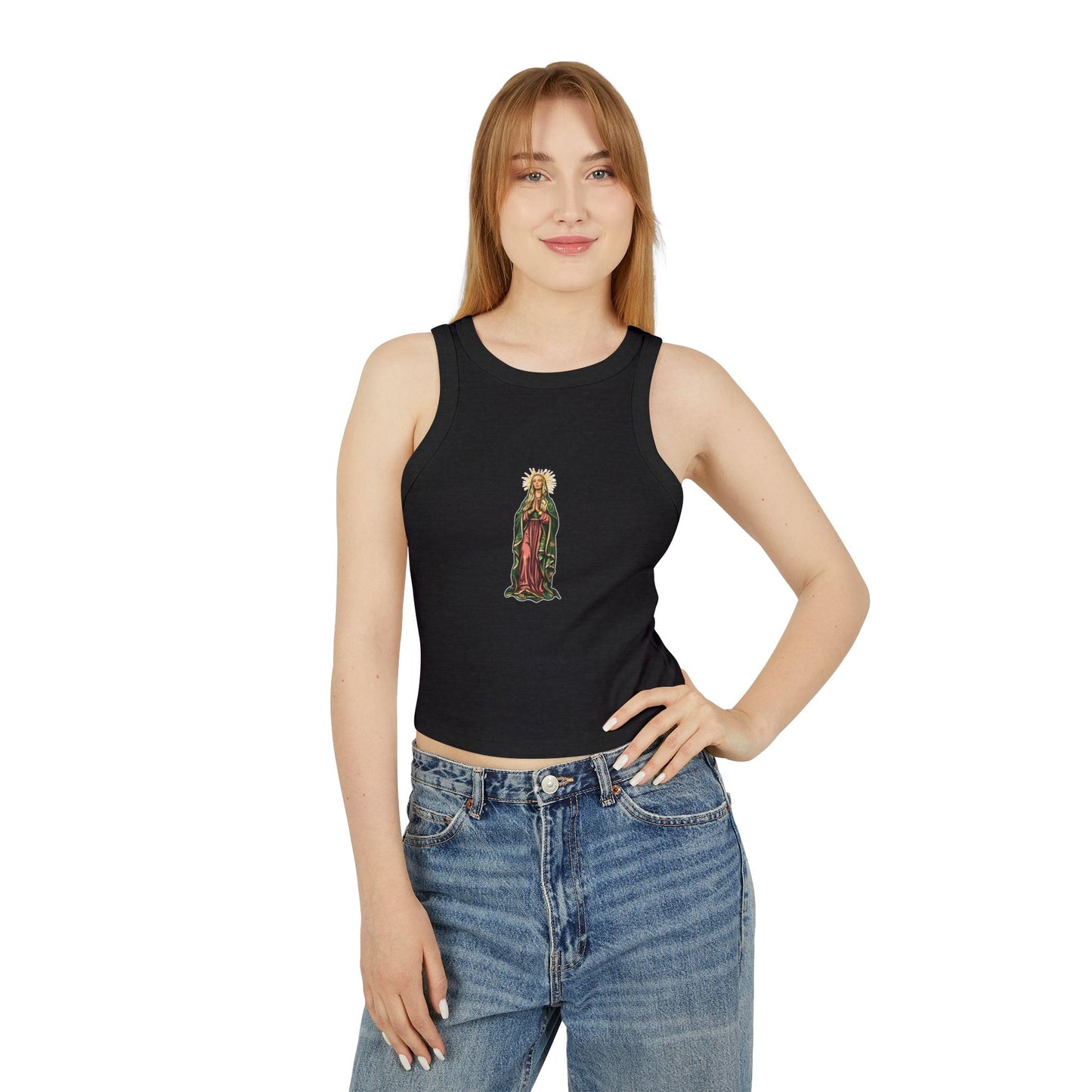 "MOTHER CAMILLE" | RHOBH MICRO RIBBED TANK