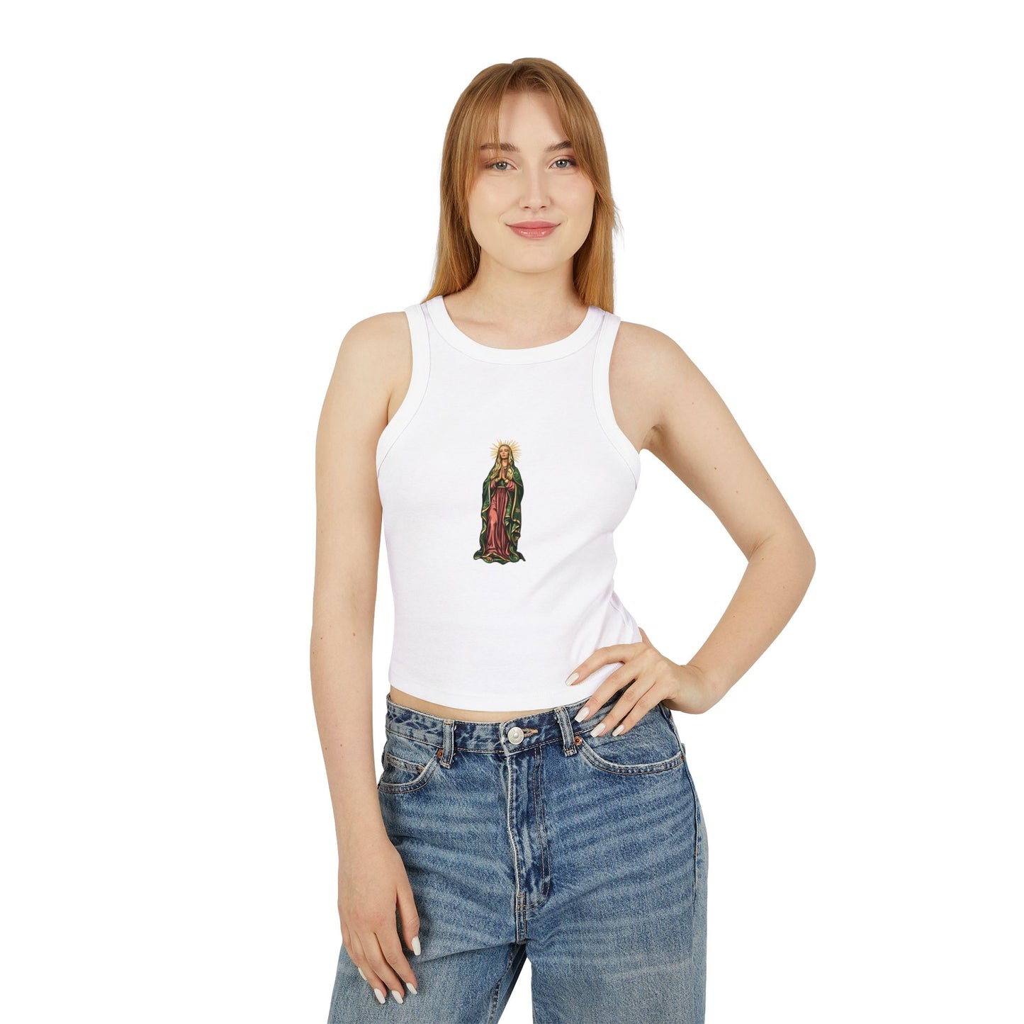 "MOTHER CAMILLE" | RHOBH MICRO RIBBED TANK