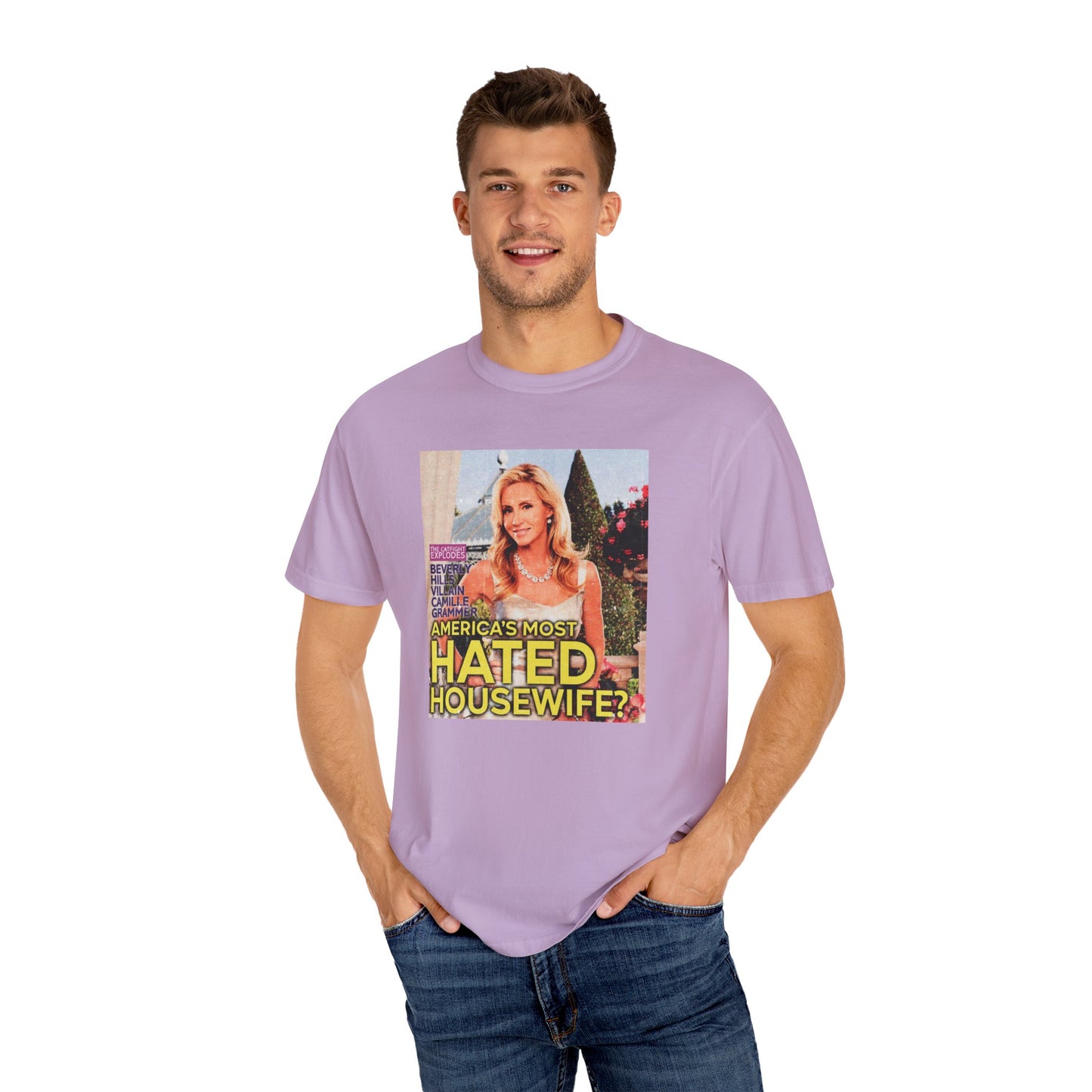 "AMERICA'S MOST-HATED HOUSEWIFE" Camill eMagazine Cover | RHOBH T-Shirt