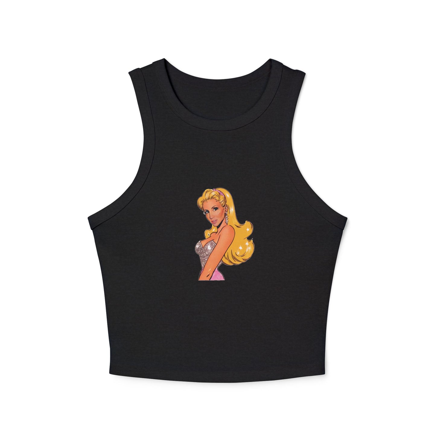 VINTAGE CARTOON CAMILLE" | Camille Grammer Racer Tank