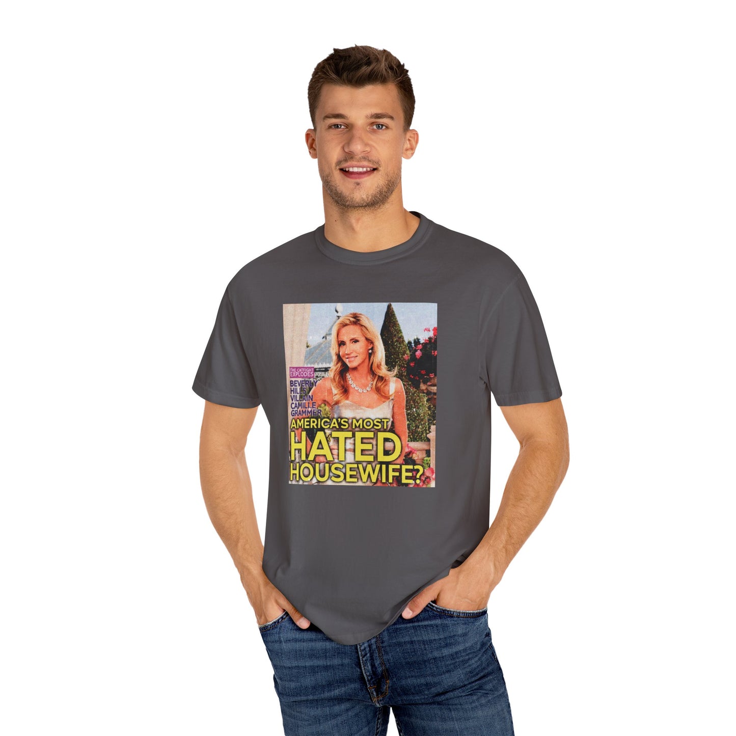 "AMERICA'S MOST-HATED HOUSEWIFE" Camill eMagazine Cover | RHOBH T-Shirt