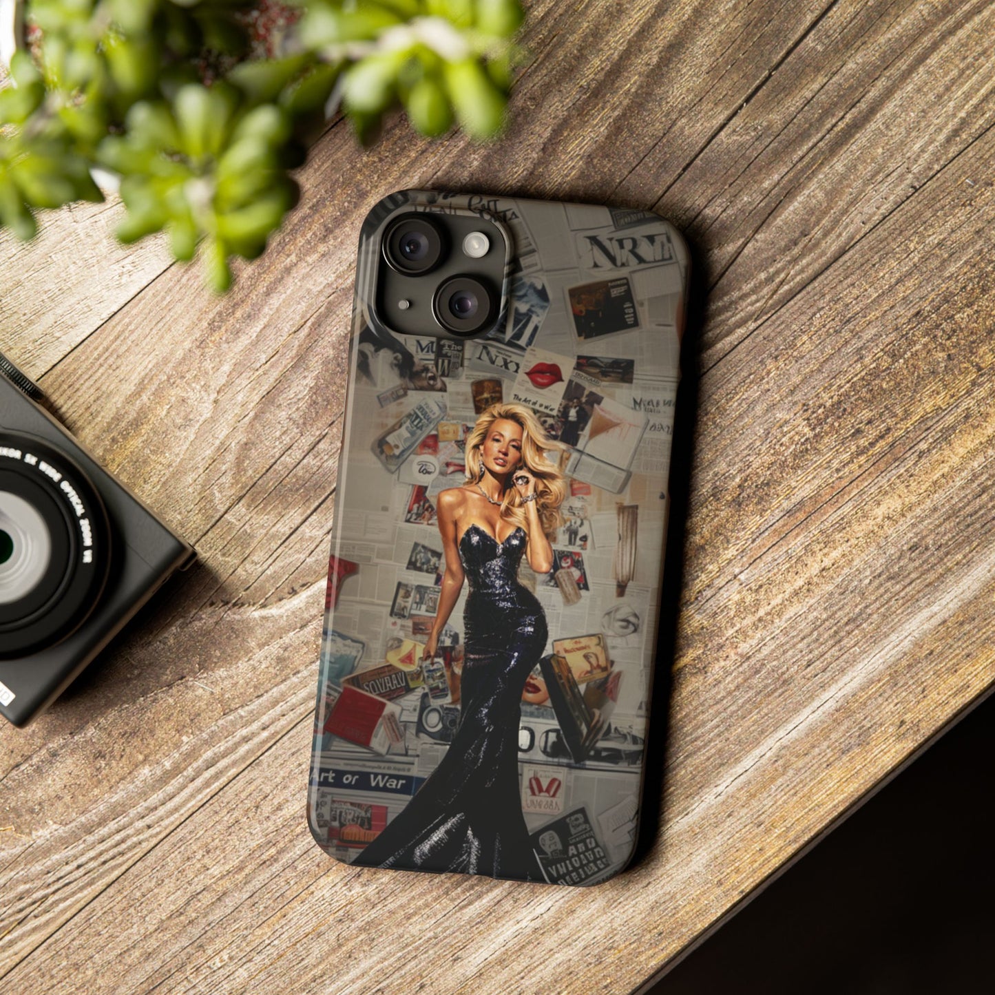 CAMILLE GRAMMER COLLAGE | RHOBH | iPhone Case