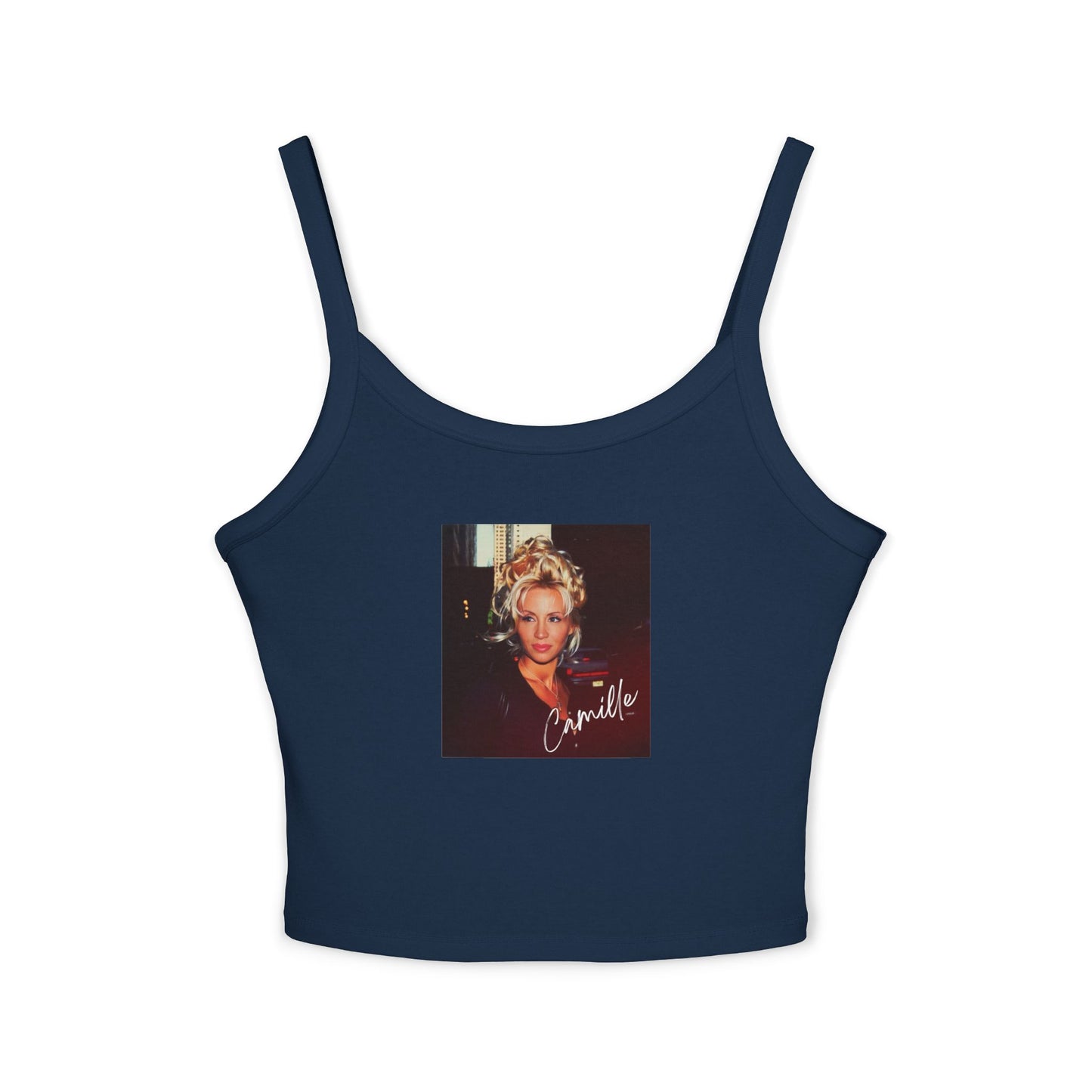 "CAMILLE ANDERSON" | RHOBH Spaghetti Strap Tank