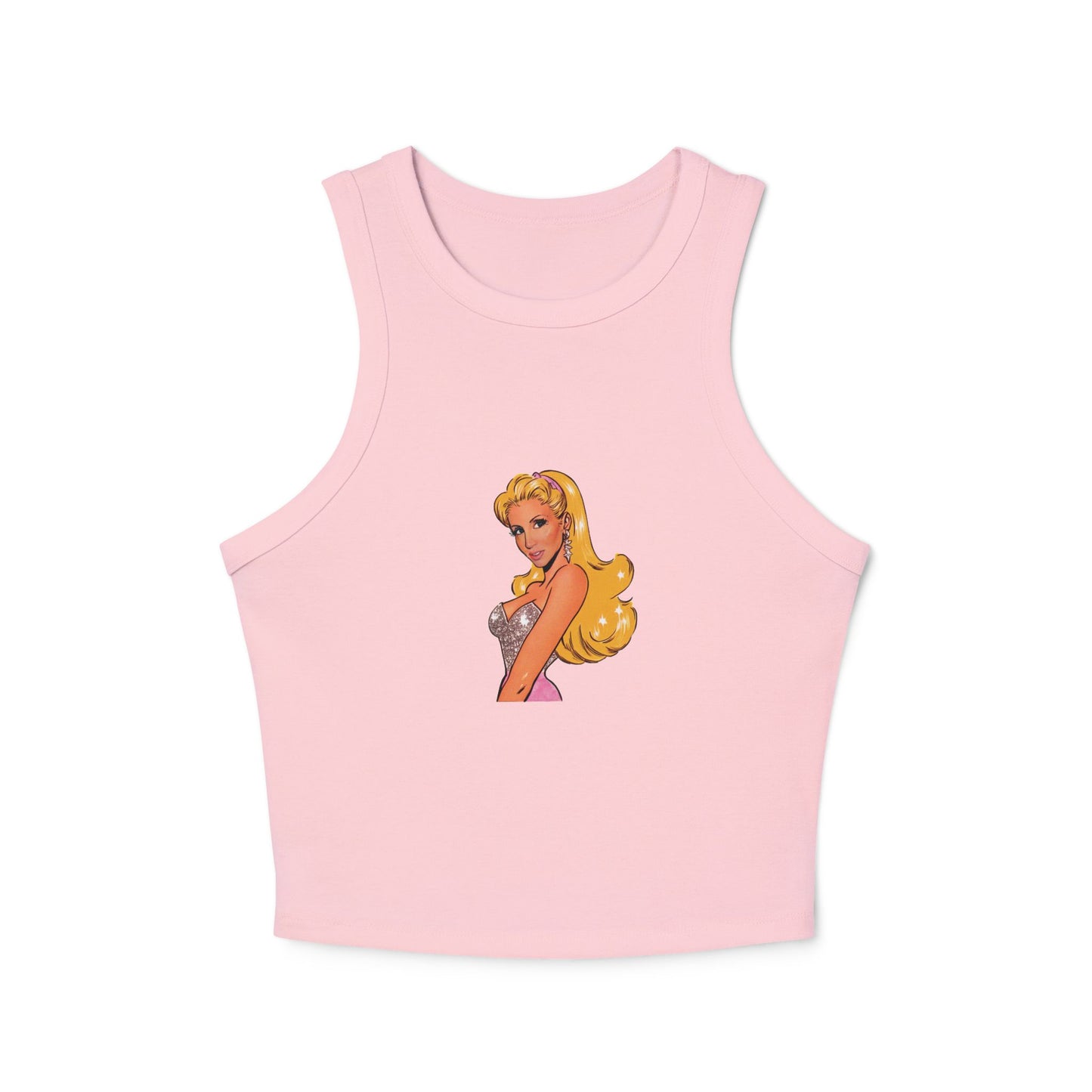 VINTAGE CARTOON CAMILLE" | Camille Grammer Racer Tank