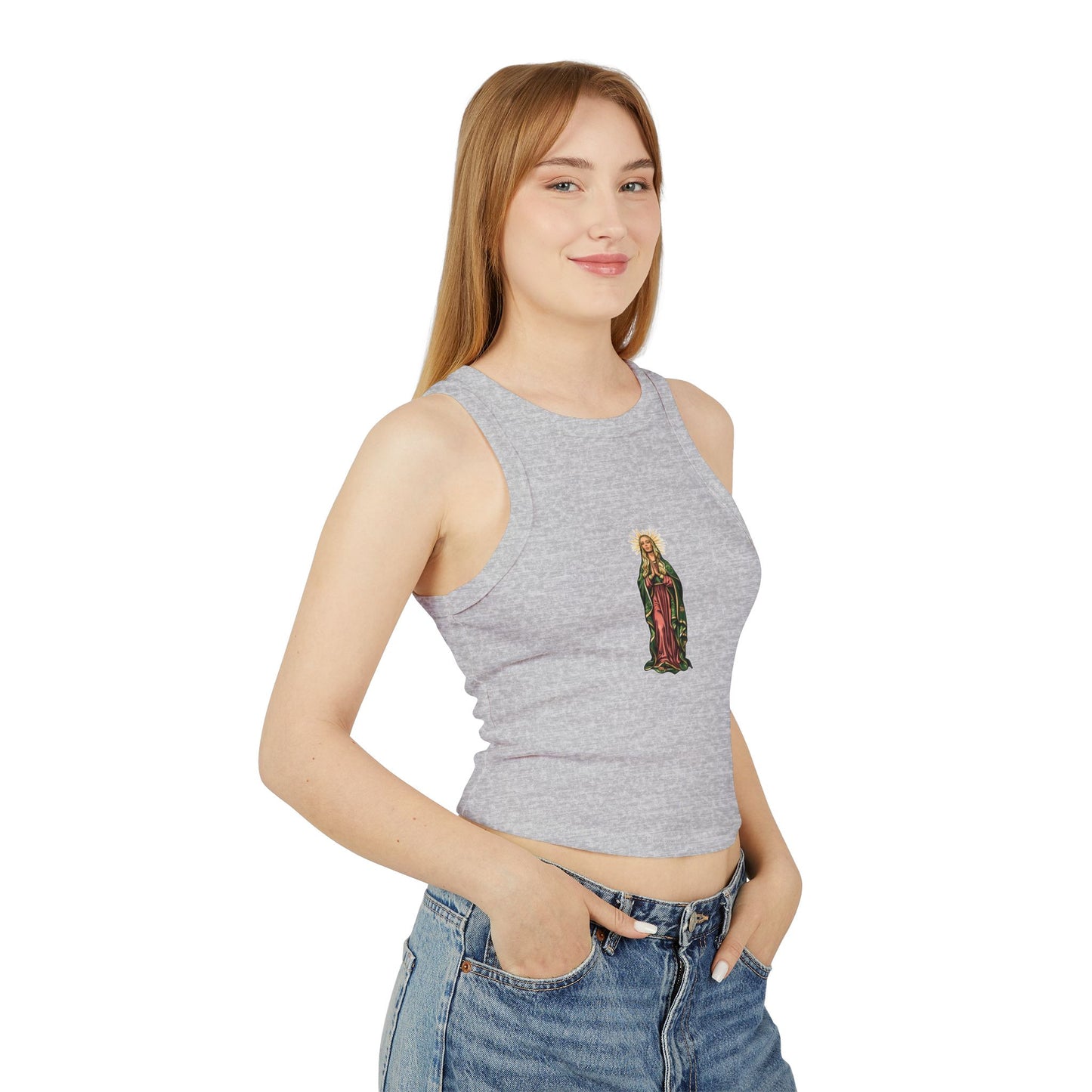 "MOTHER CAMILLE" | RHOBH MICRO RIBBED TANK