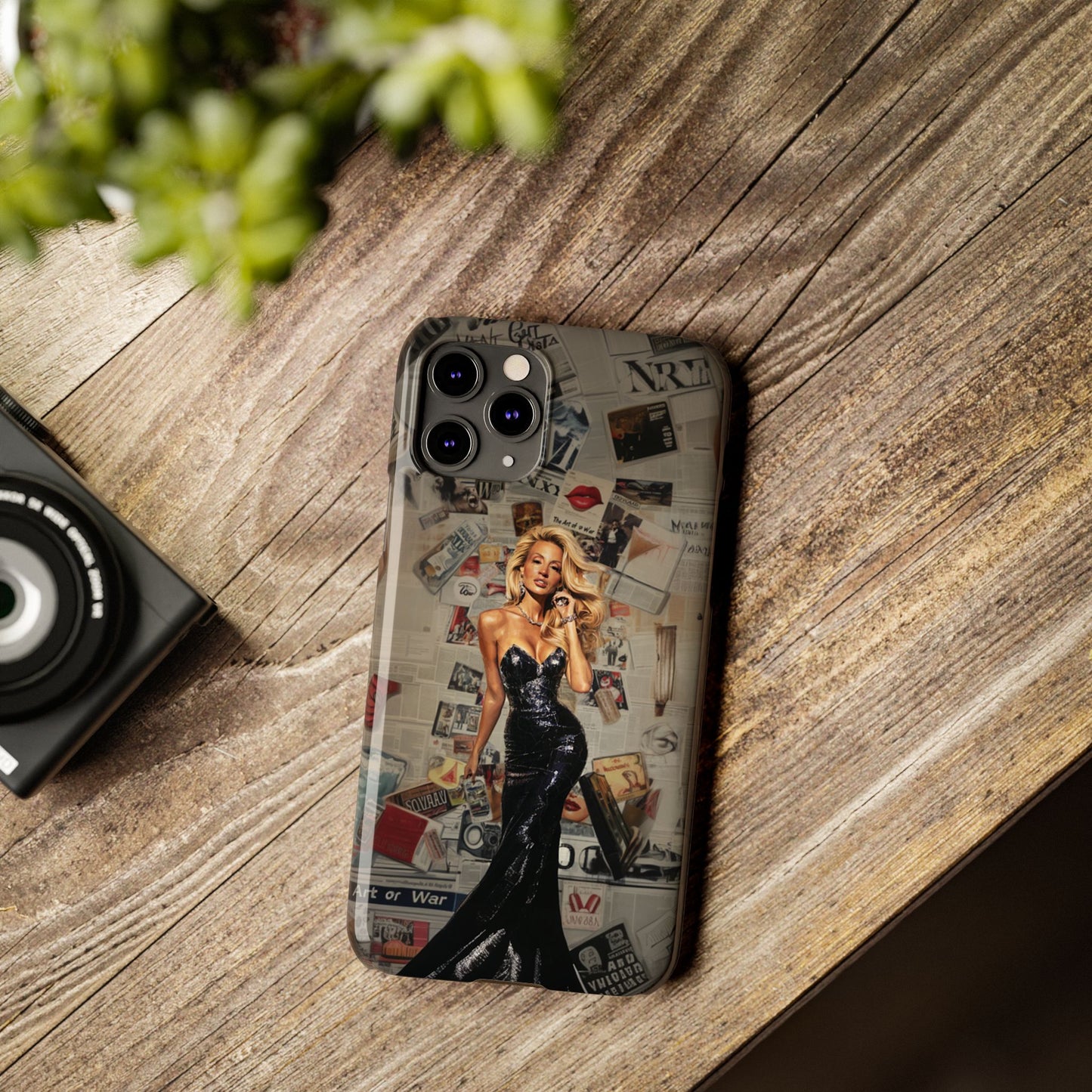 CAMILLE GRAMMER COLLAGE | RHOBH | iPhone Case