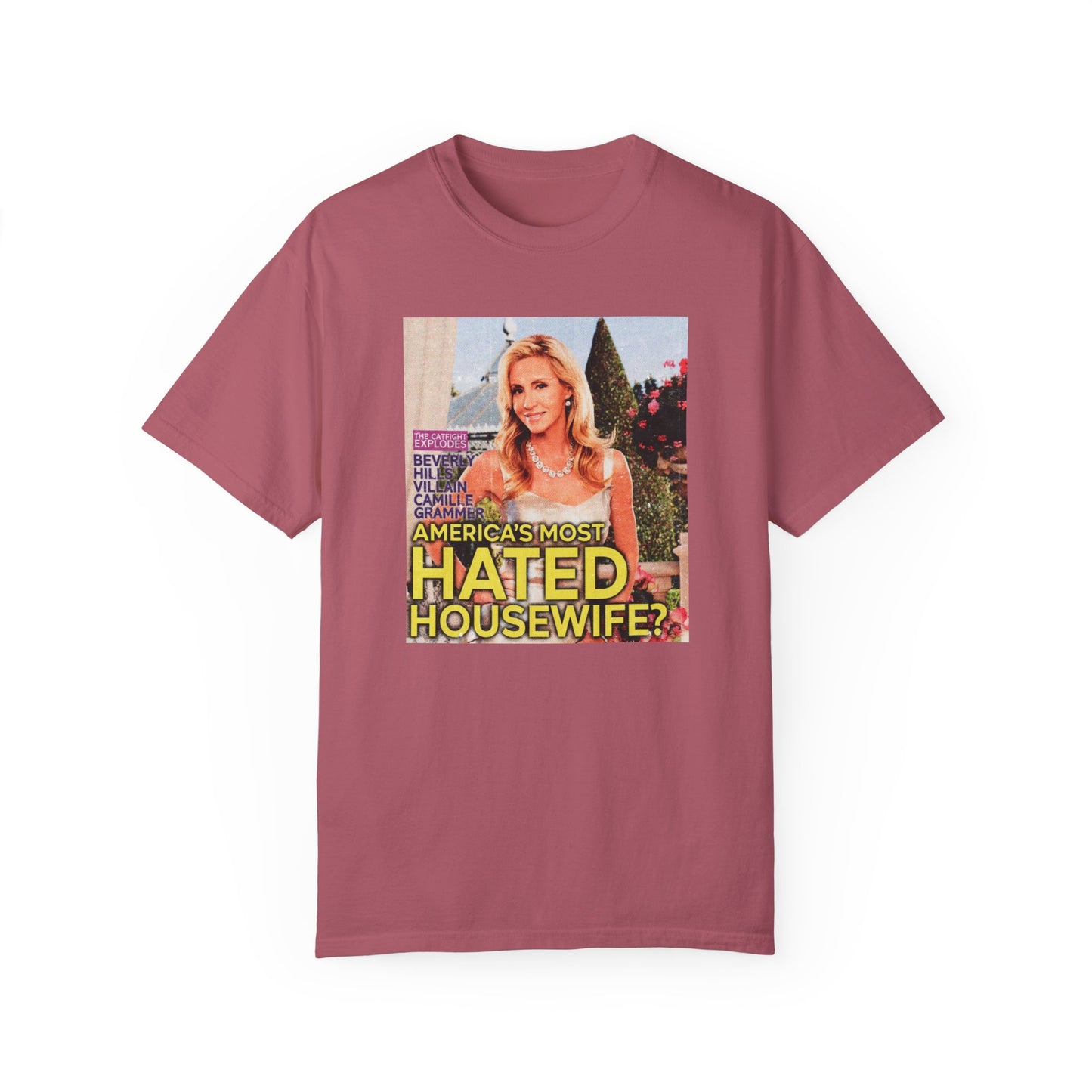 "AMERICA'S MOST-HATED HOUSEWIFE" Camill eMagazine Cover | RHOBH T-Shirt