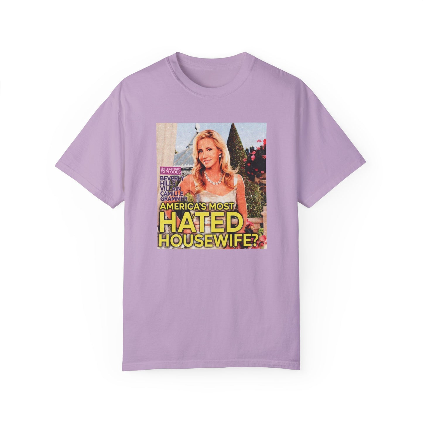 "AMERICA'S MOST-HATED HOUSEWIFE" Camill eMagazine Cover | RHOBH T-Shirt