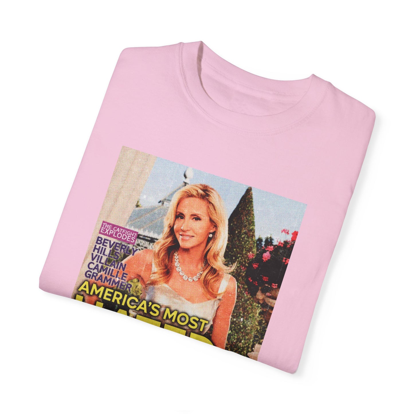 "AMERICA'S MOST-HATED HOUSEWIFE" Camill eMagazine Cover | RHOBH T-Shirt