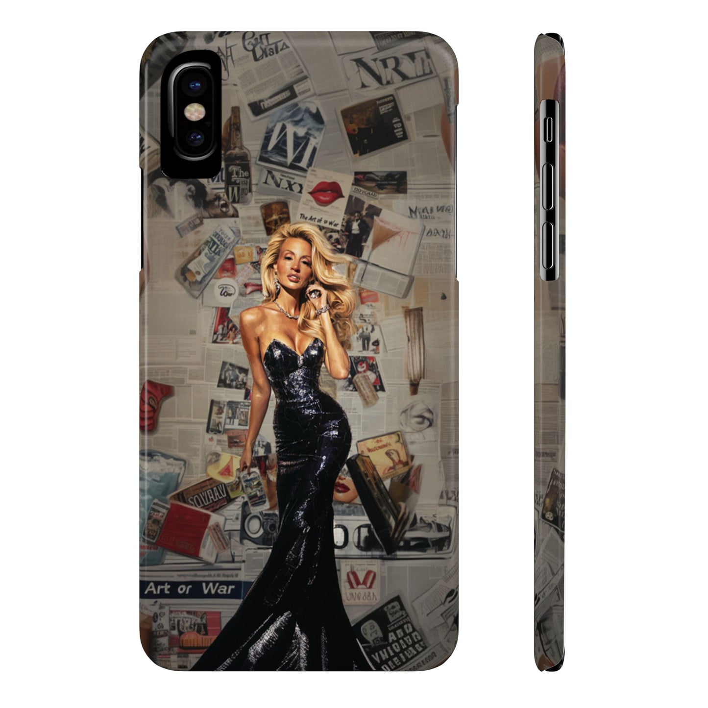 CAMILLE GRAMMER COLLAGE | RHOBH | iPhone Case