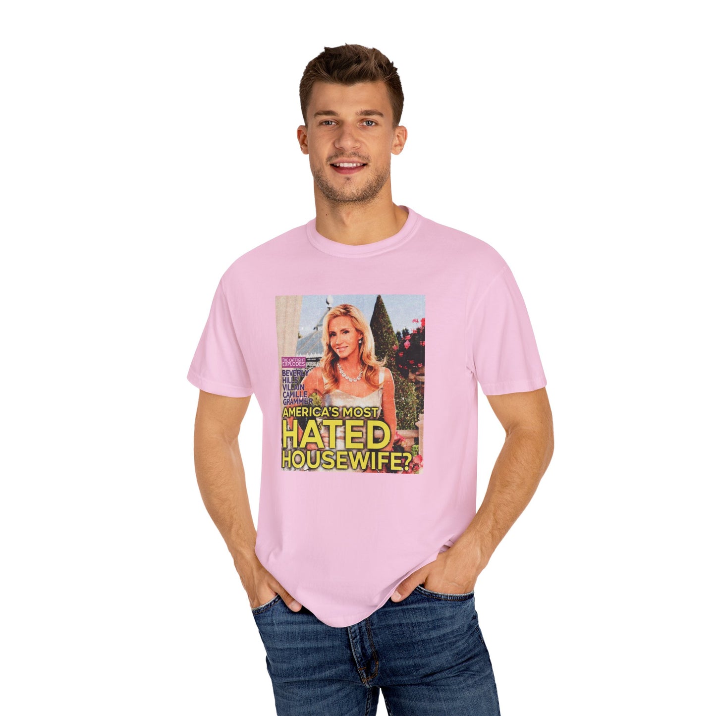"AMERICA'S MOST-HATED HOUSEWIFE" Camill eMagazine Cover | RHOBH T-Shirt