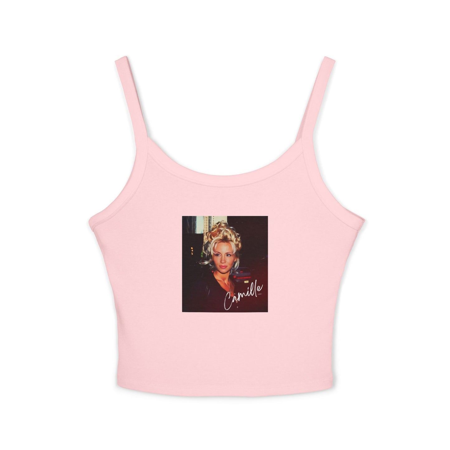 "CAMILLE ANDERSON" | RHOBH Spaghetti Strap Tank