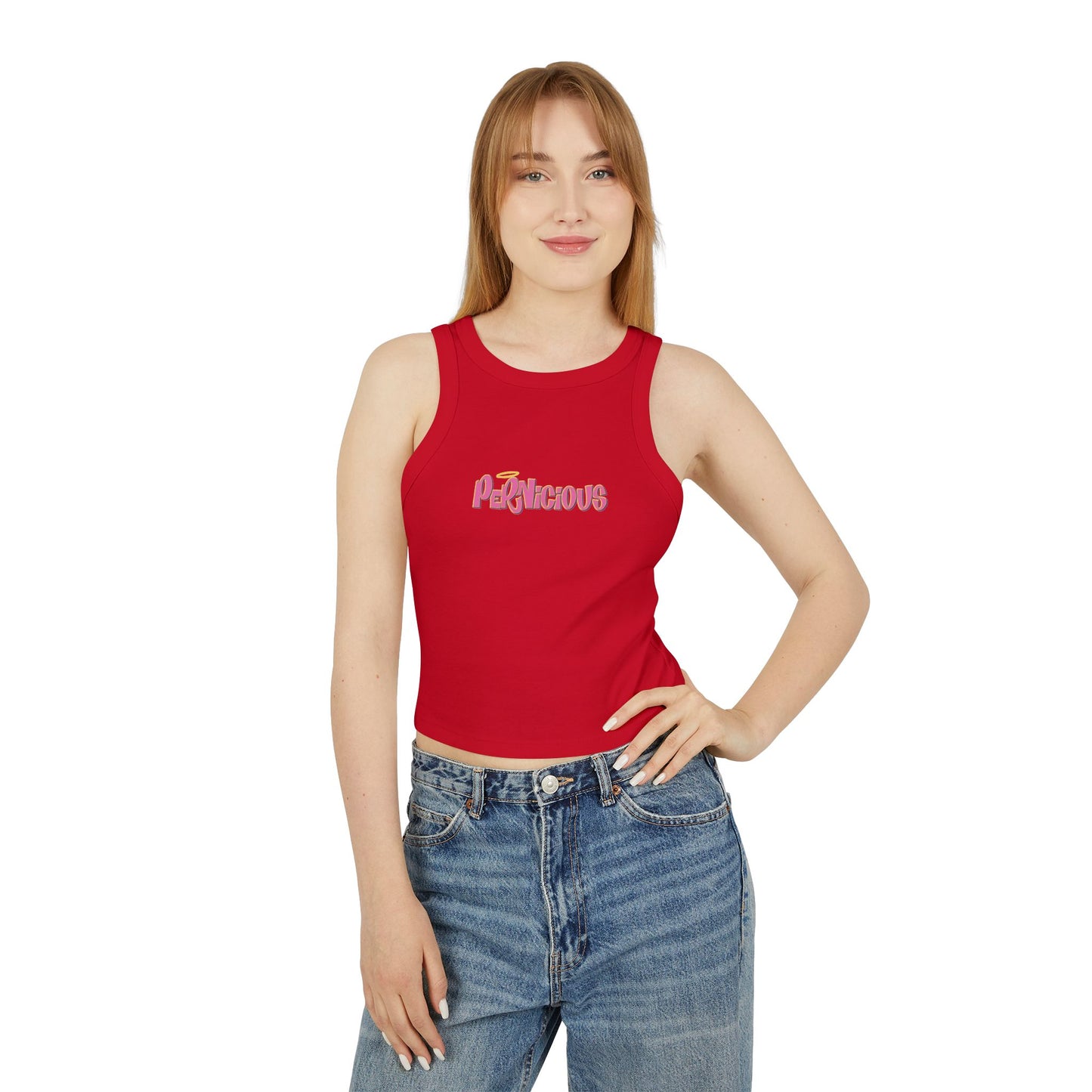 "PERNICIOUS" | Camille Grammer Racer Tank