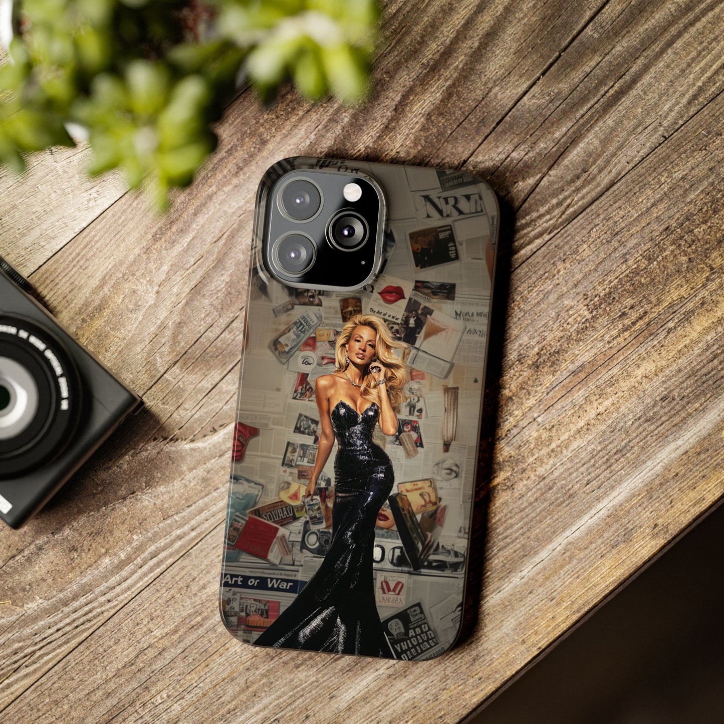 CAMILLE GRAMMER COLLAGE | RHOBH | iPhone Case