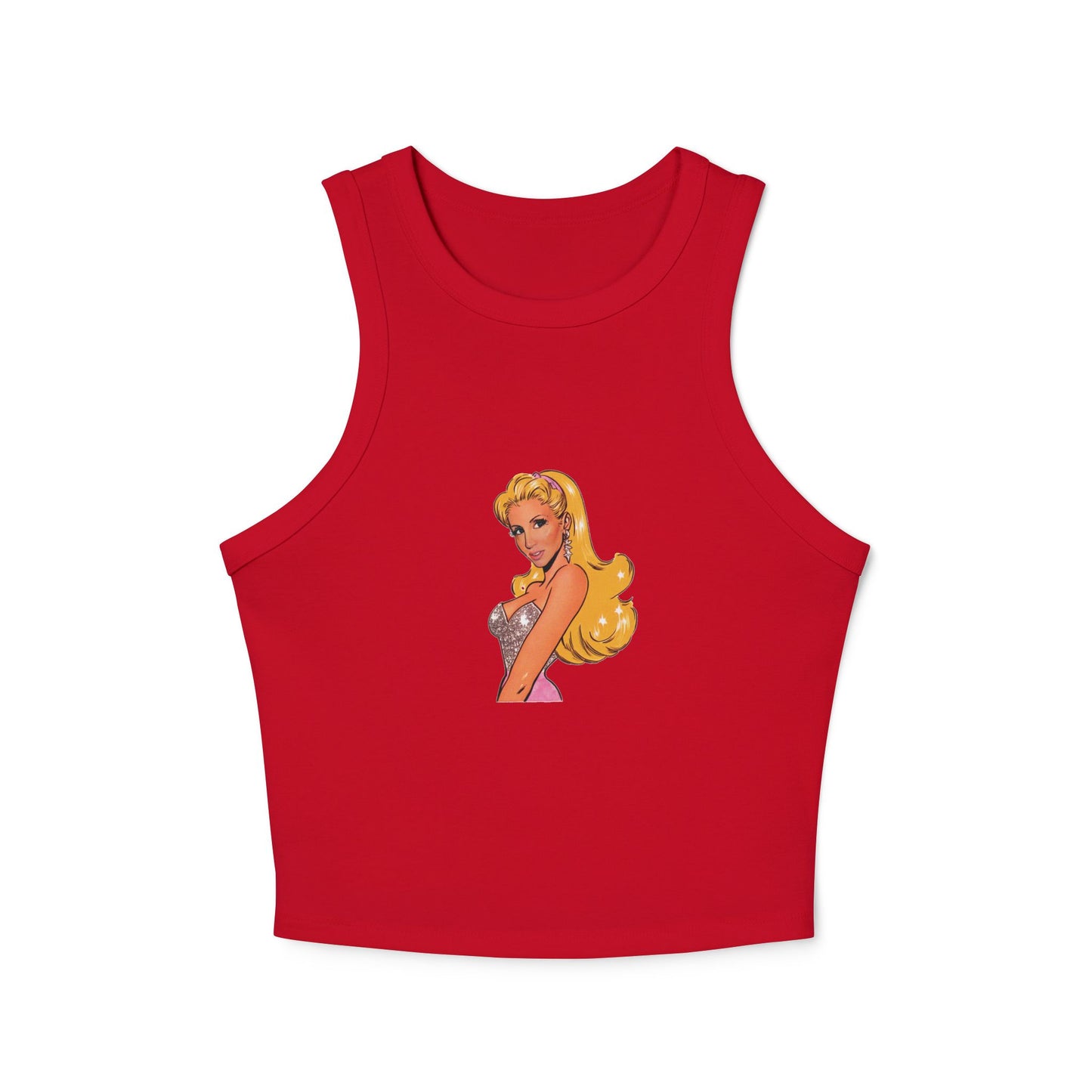 VINTAGE CARTOON CAMILLE" | Camille Grammer Racer Tank