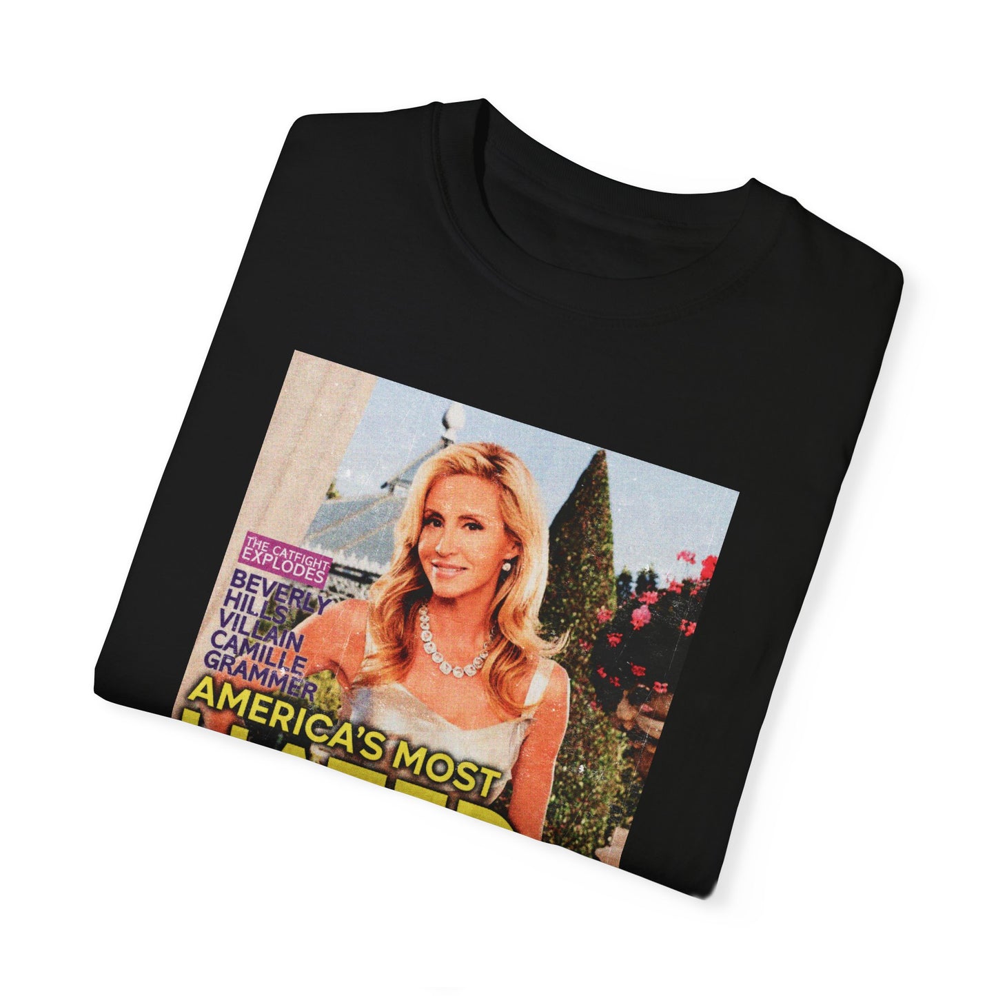 "AMERICA'S MOST-HATED HOUSEWIFE" Camill eMagazine Cover | RHOBH T-Shirt