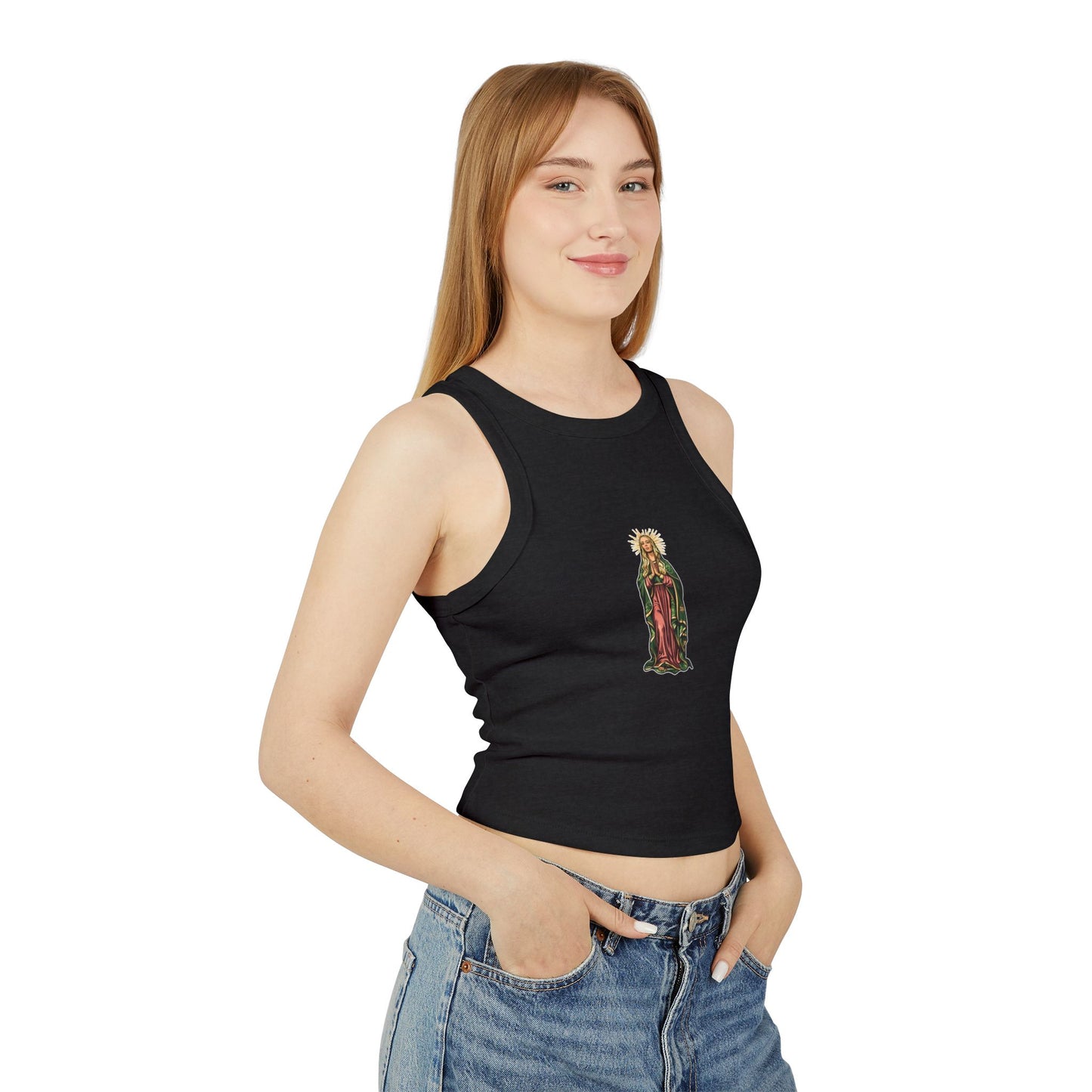 "MOTHER CAMILLE" | RHOBH MICRO RIBBED TANK