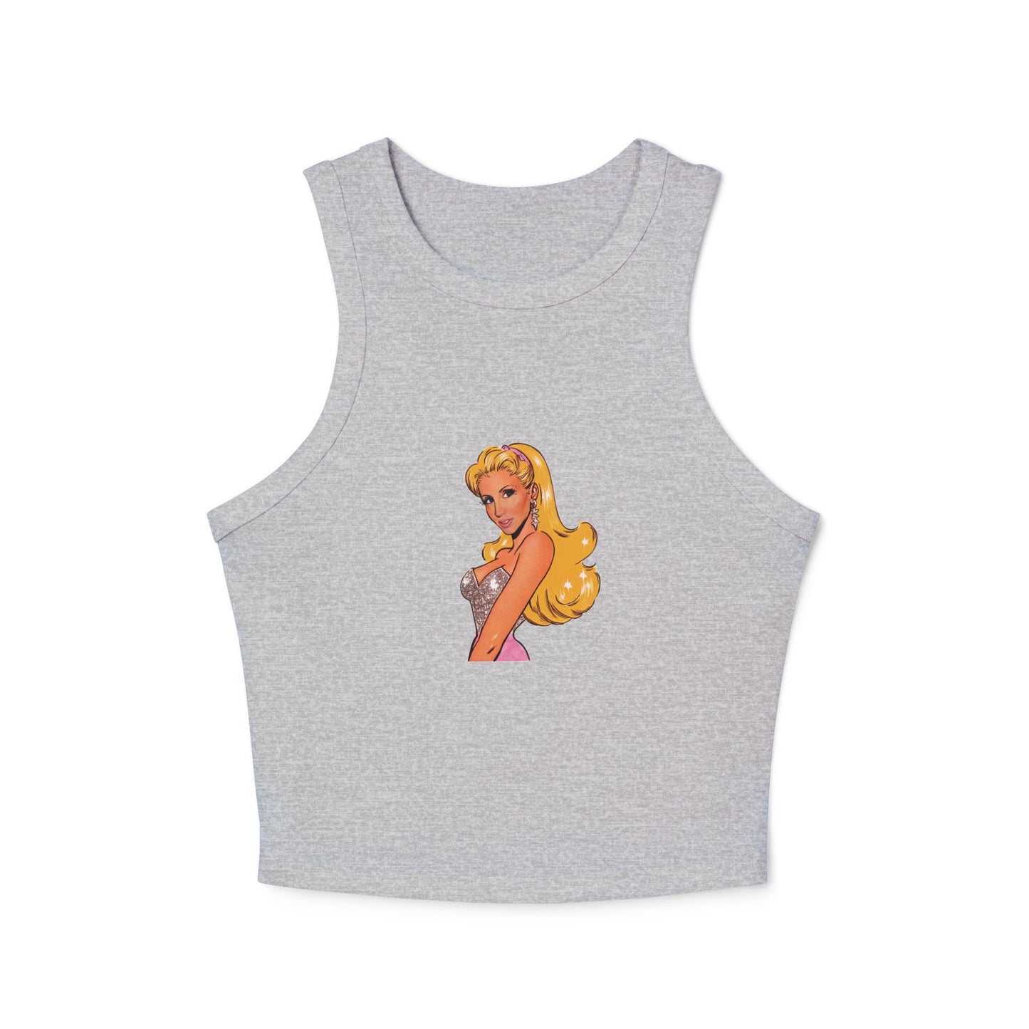 VINTAGE CARTOON CAMILLE" | Camille Grammer Racer Tank