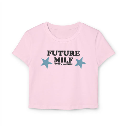 "FUTURE MILF" CAMILLE | RHOBH Crop Top T-Shirt