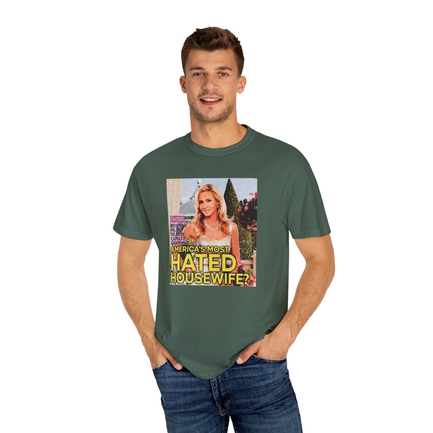 "AMERICA'S MOST-HATED HOUSEWIFE" Camill eMagazine Cover | RHOBH T-Shirt