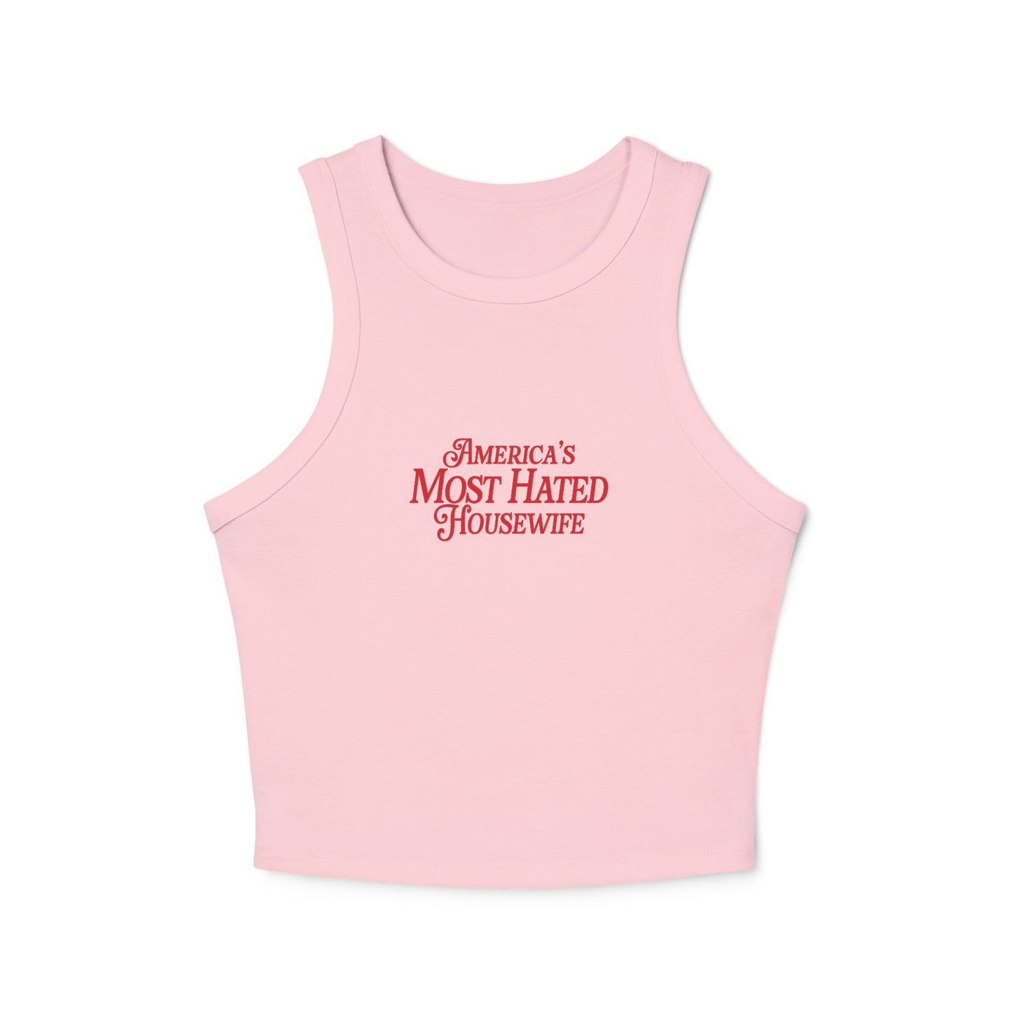 "AMERICA'S MOST HATED HOUSEWIFE" | Camille Grammer Cropped Racer Tank