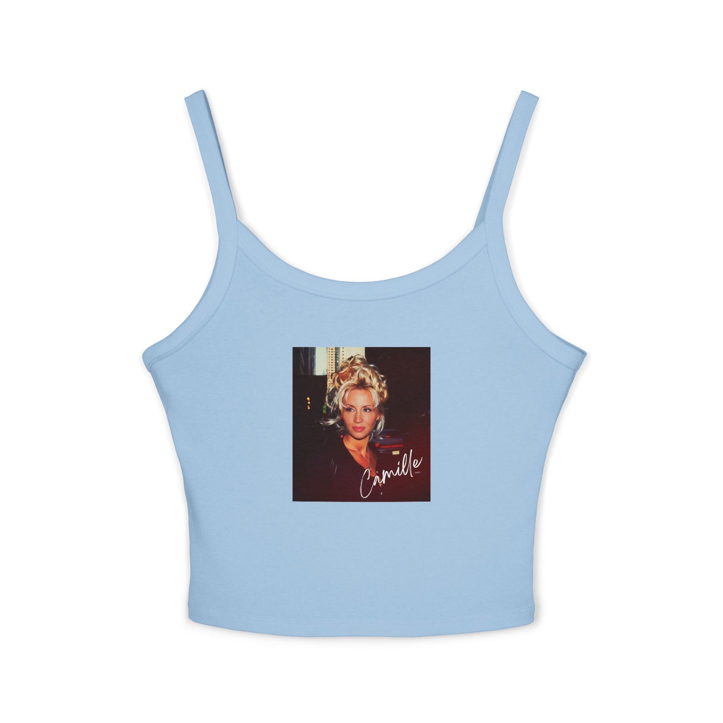 "CAMILLE ANDERSON" | RHOBH Spaghetti Strap Tank