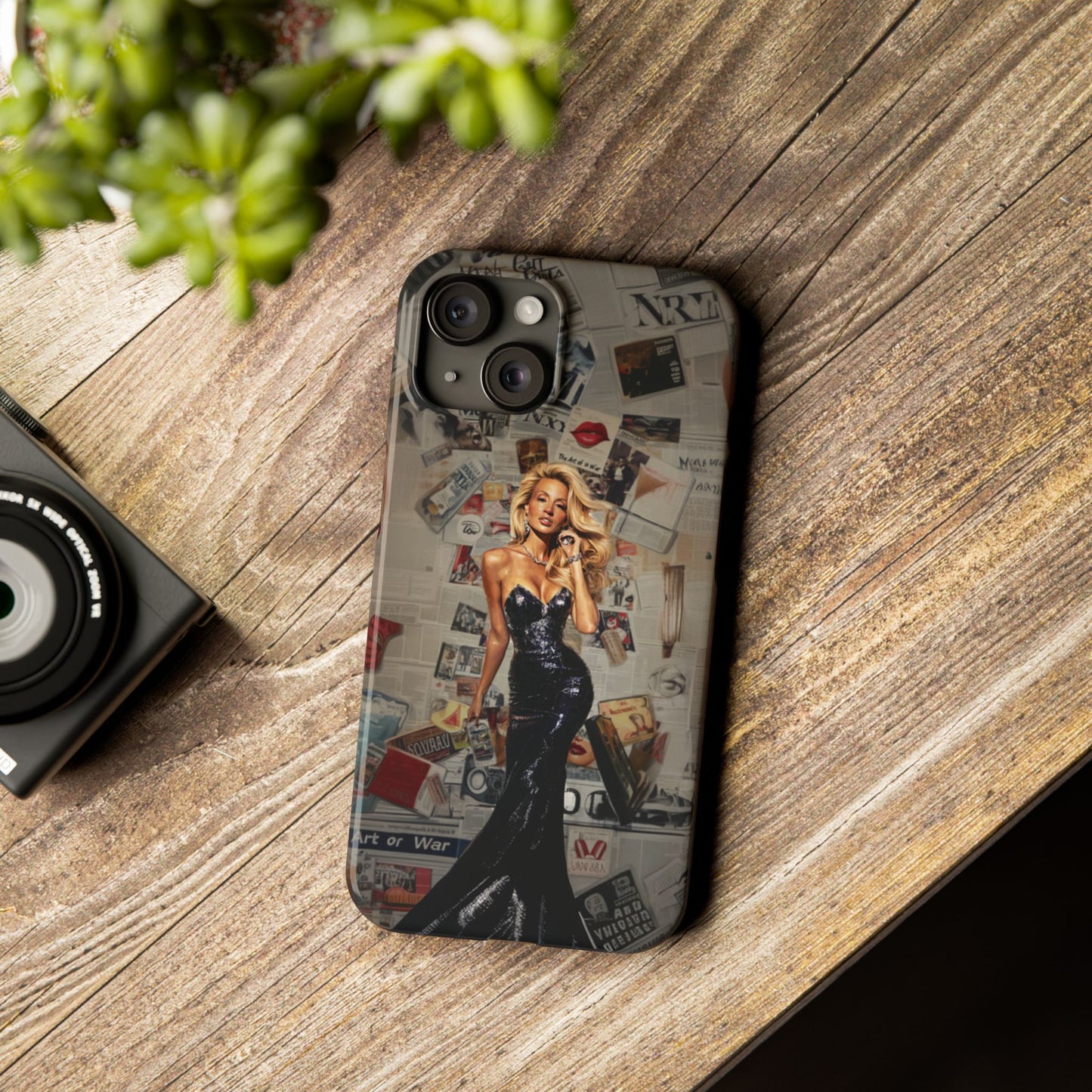 CAMILLE GRAMMER COLLAGE | RHOBH | iPhone Case