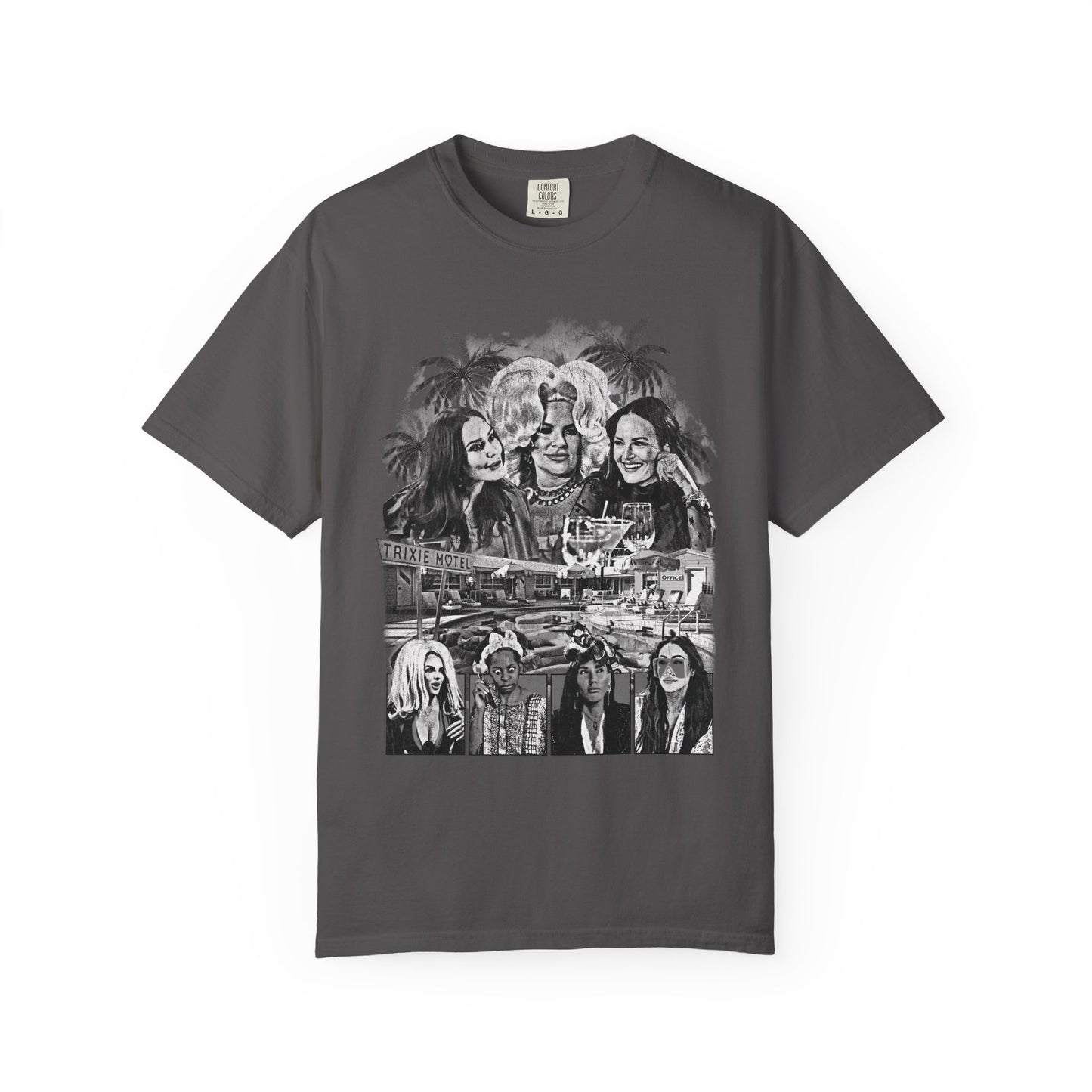 "All Tricks, No Trust" B&W T-Shirt