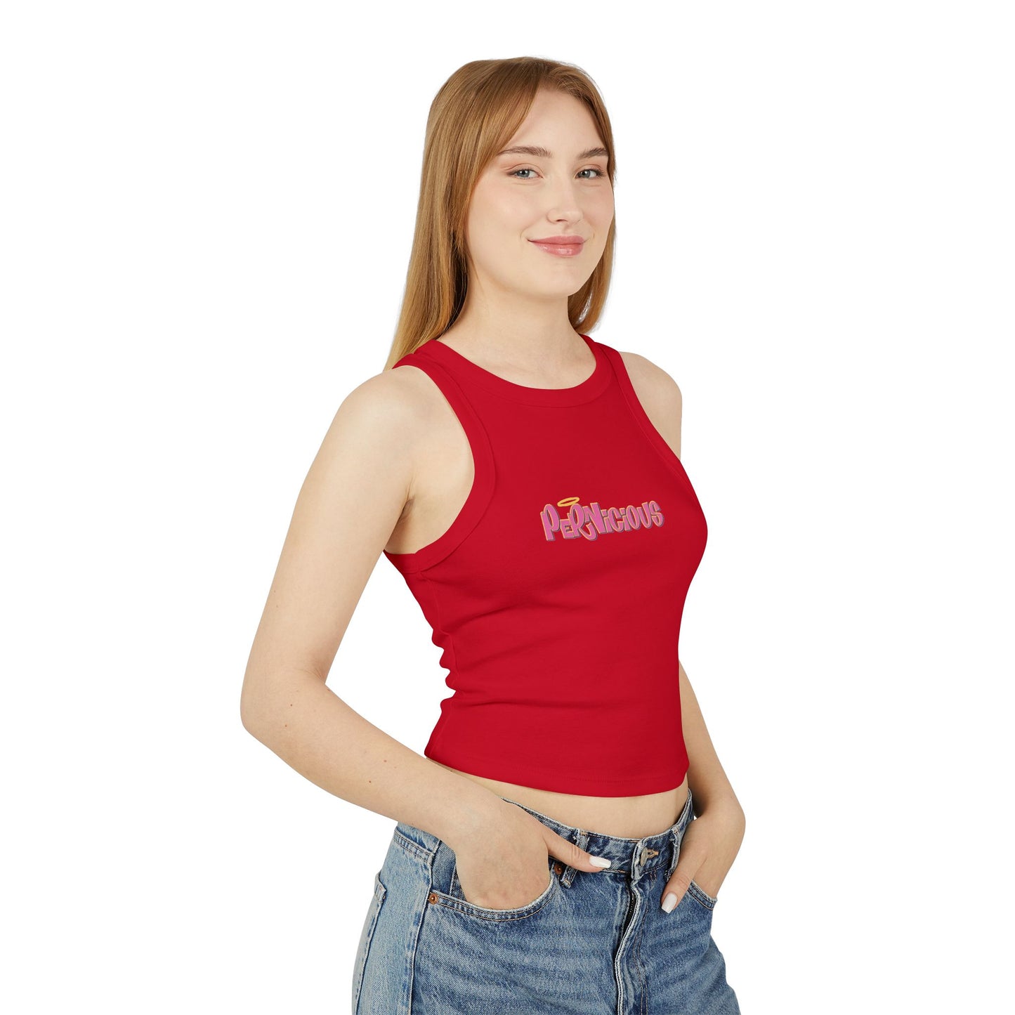 "PERNICIOUS" | Camille Grammer Racer Tank