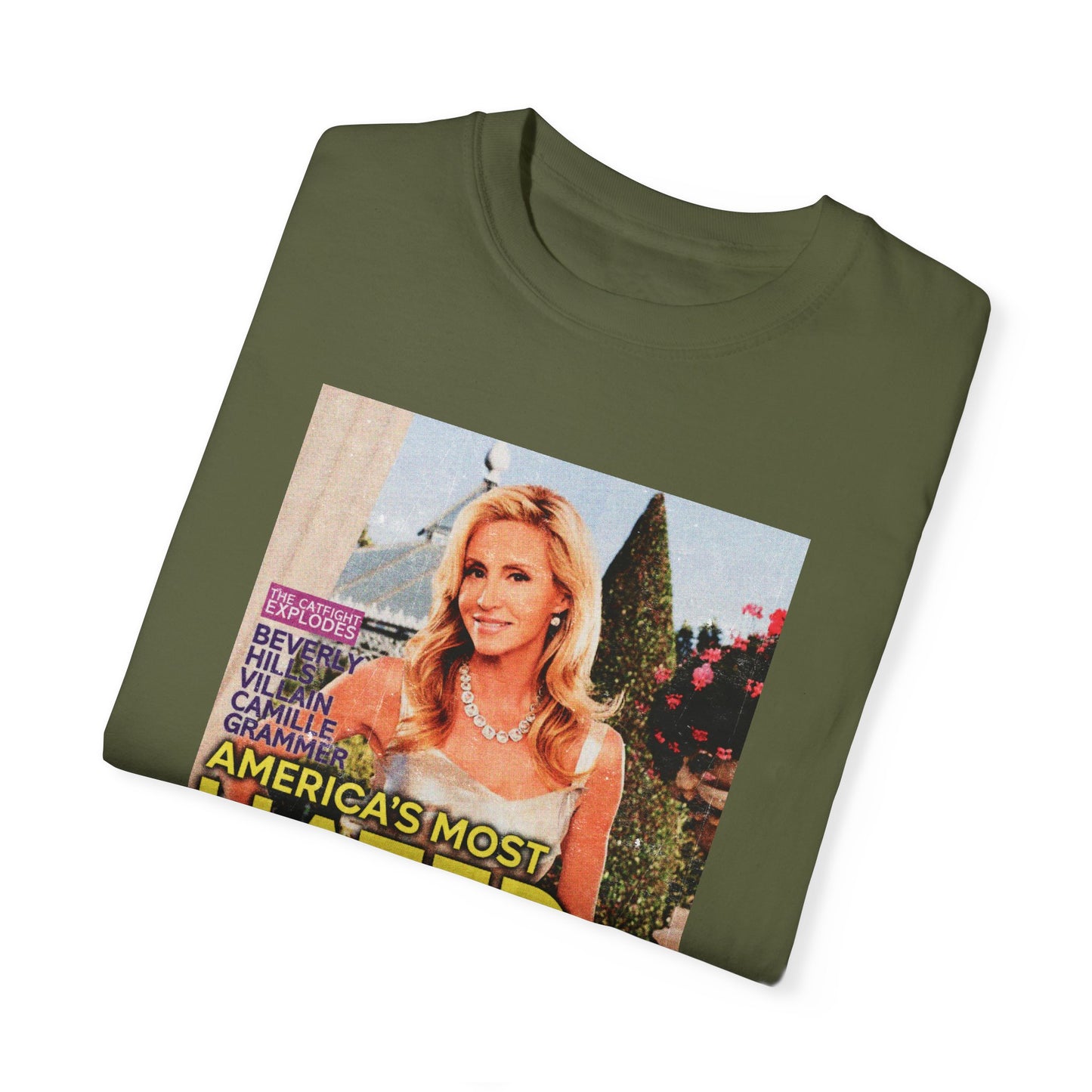"AMERICA'S MOST-HATED HOUSEWIFE" Camill eMagazine Cover | RHOBH T-Shirt