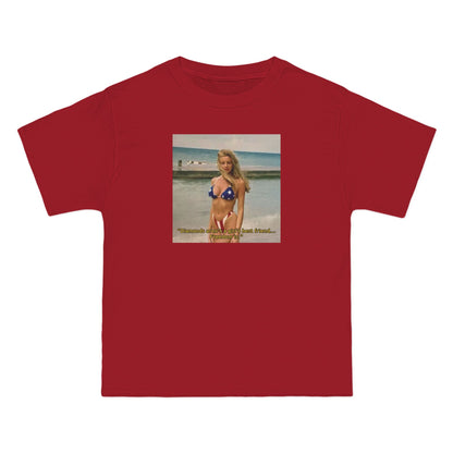 "FREEDOM" | Camille Grammer | Beefy-T® T-Shirt