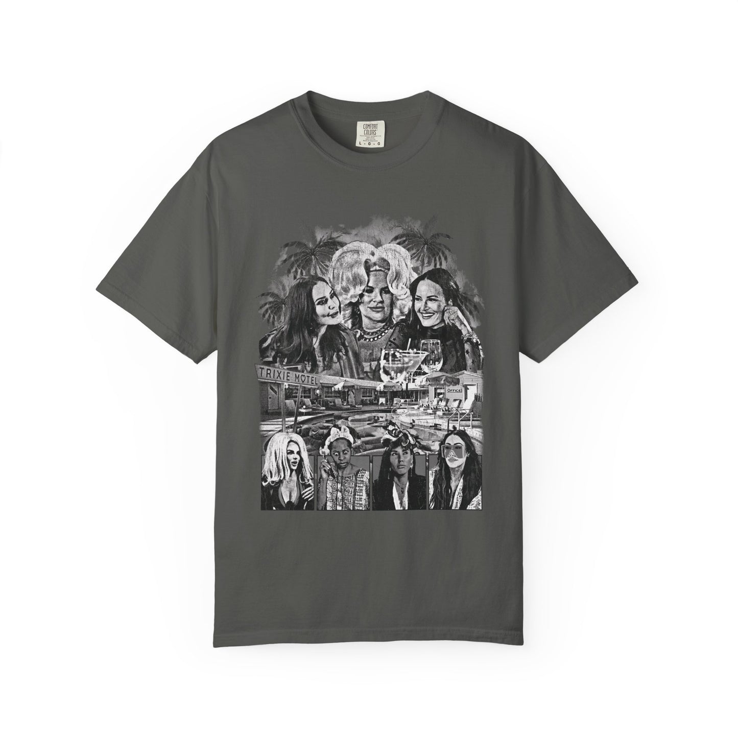 "All Tricks, No Trust" B&W T-Shirt