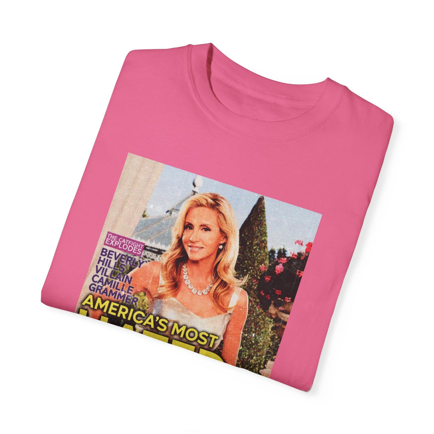 "AMERICA'S MOST-HATED HOUSEWIFE" Camill eMagazine Cover | RHOBH T-Shirt