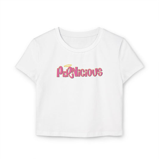 "PERNICIOUS" CAMILLE | CROPPED BABY TSHIRT
