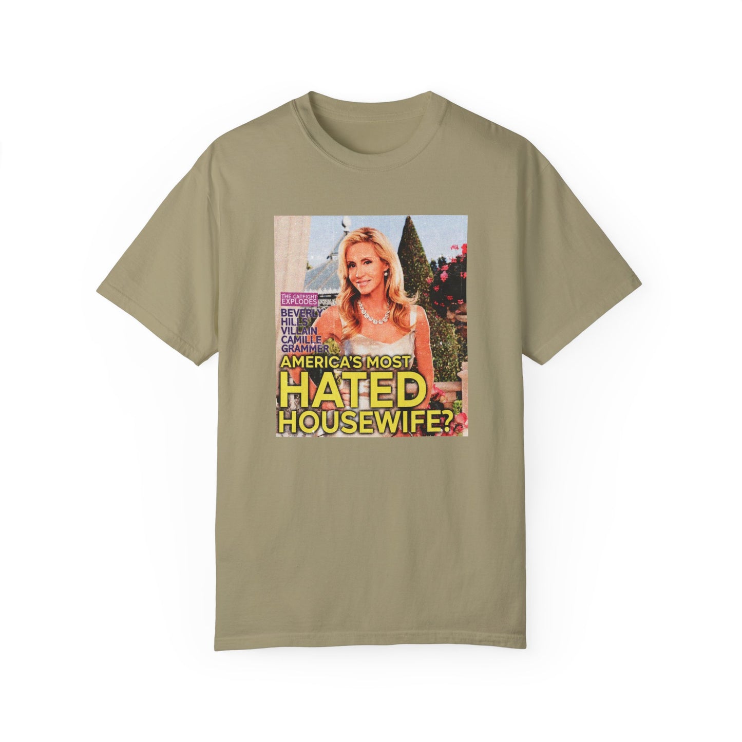 "AMERICA'S MOST-HATED HOUSEWIFE" Camill eMagazine Cover | RHOBH T-Shirt