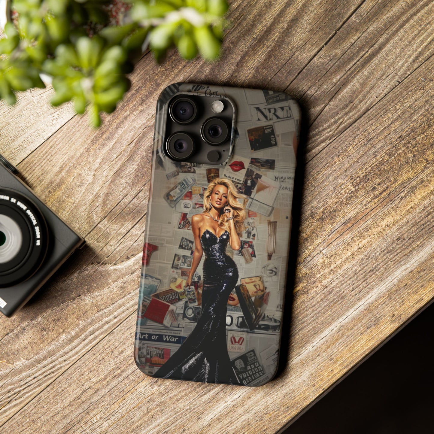 CAMILLE GRAMMER COLLAGE | RHOBH | iPhone Case