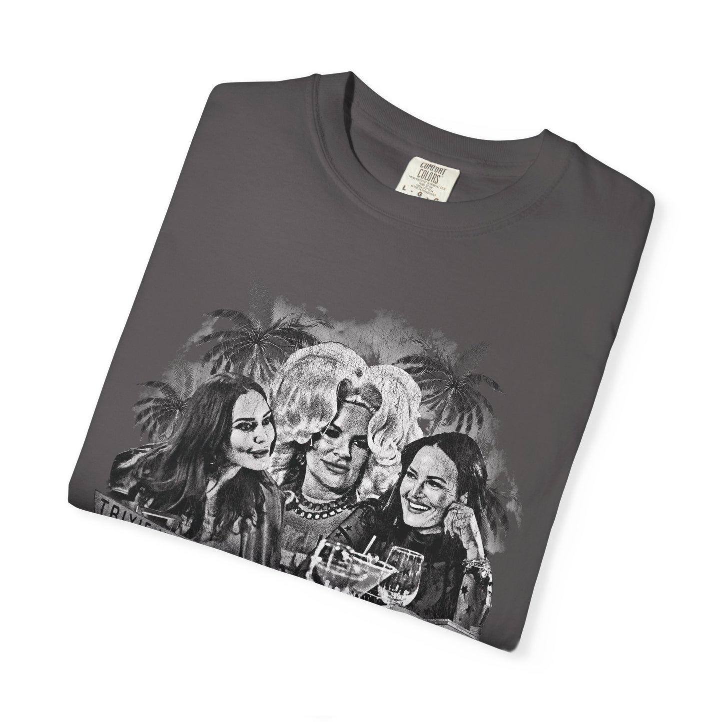 "All Tricks, No Trust" B&W T-Shirt