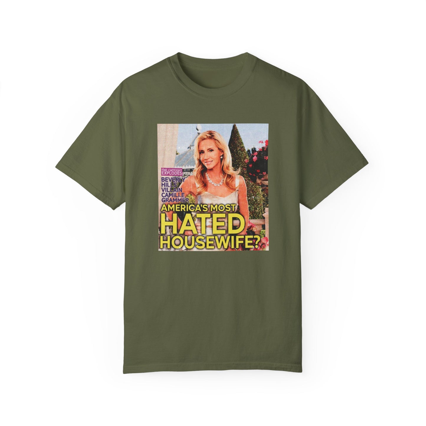"AMERICA'S MOST-HATED HOUSEWIFE" Camill eMagazine Cover | RHOBH T-Shirt