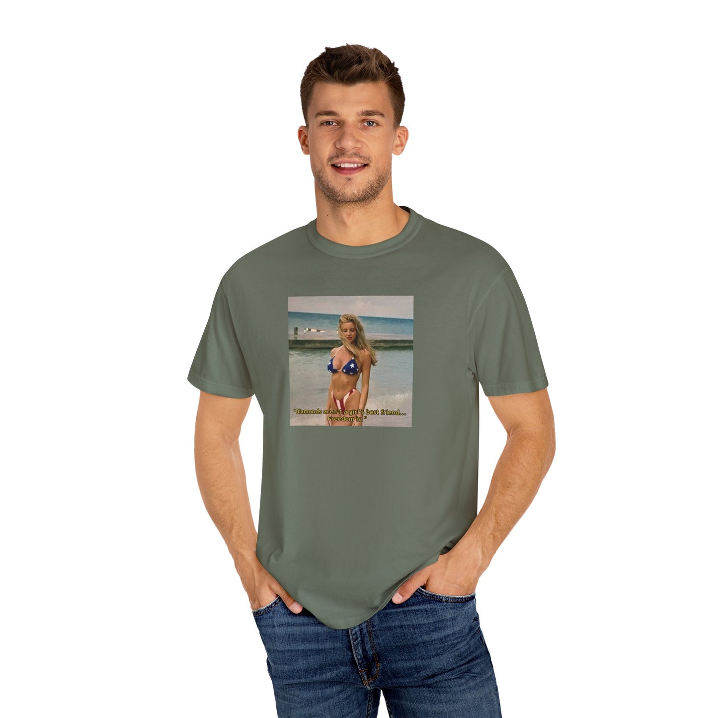 "FREEDOM" T-SHIRT | RHOBH | CAMILLE