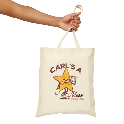 Carl's a Mess Tote Bag
