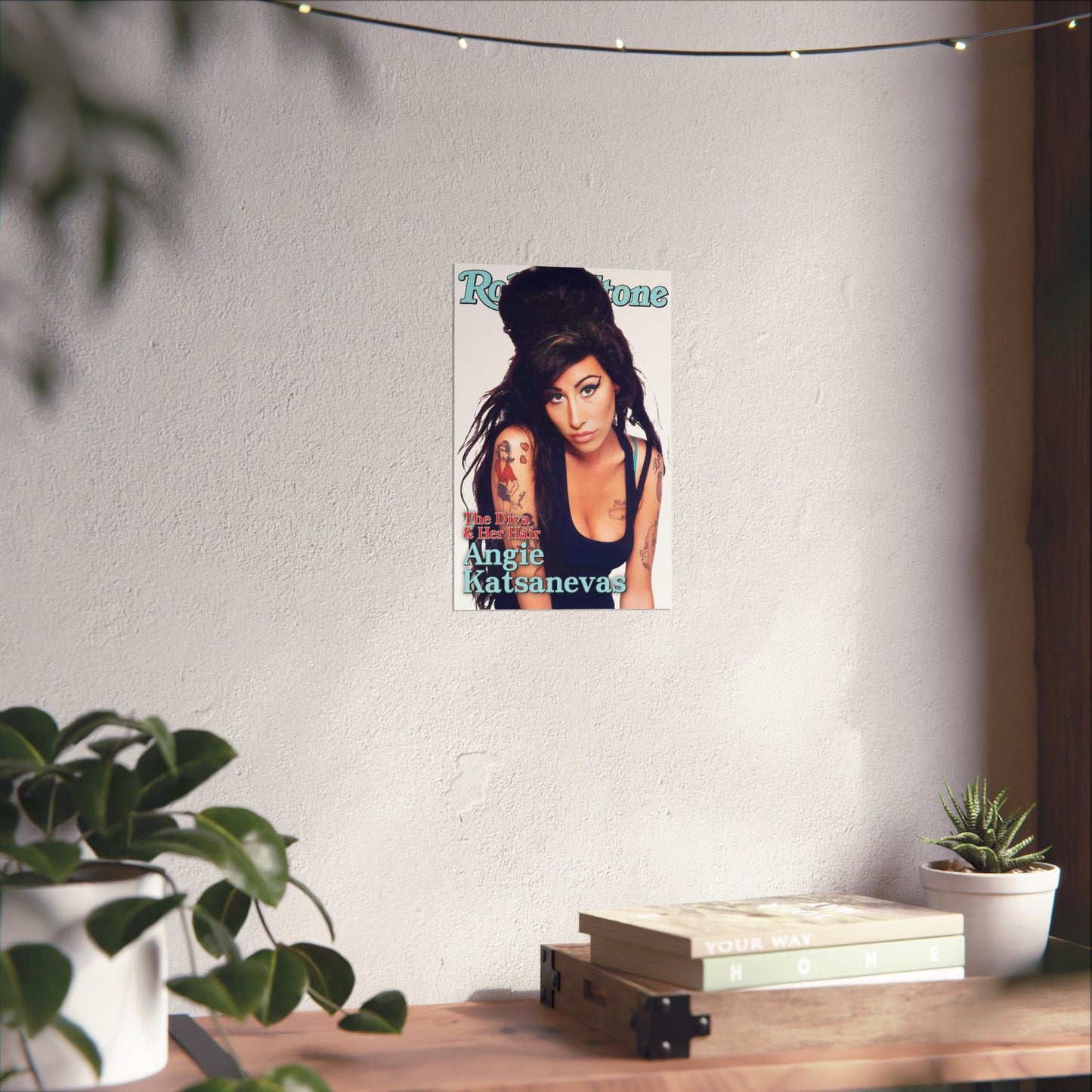 "ANGIE WINEHOUSE" POSTER