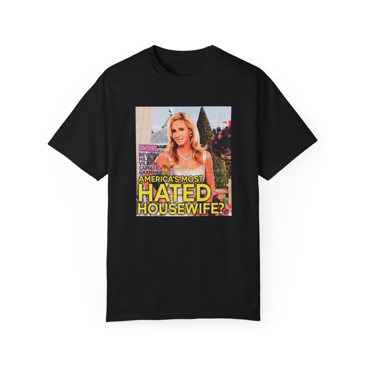 "AMERICA'S MOST-HATED HOUSEWIFE" Camill eMagazine Cover | RHOBH T-Shirt