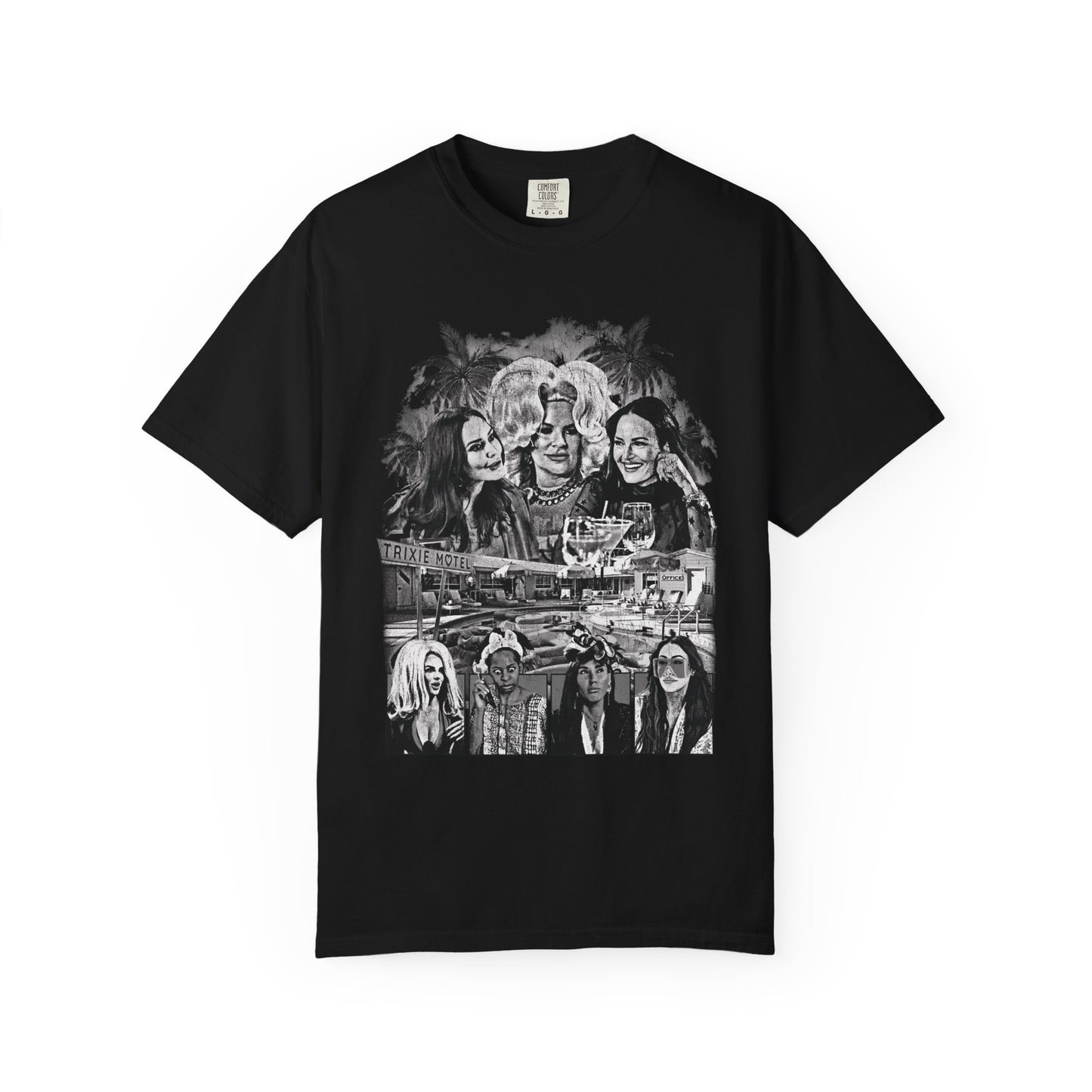 "All Tricks, No Trust" B&W T-Shirt