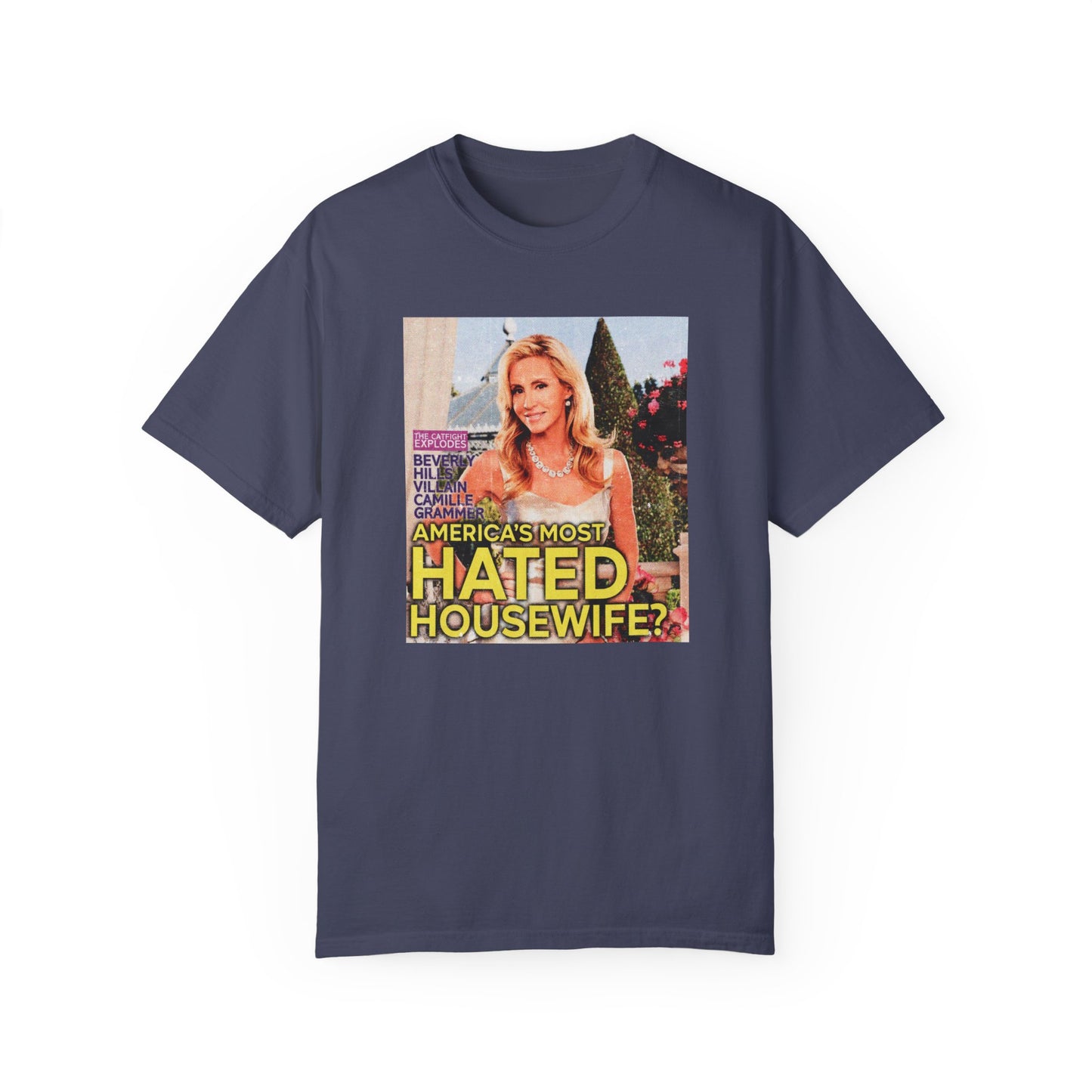 "AMERICA'S MOST-HATED HOUSEWIFE" Camill eMagazine Cover | RHOBH T-Shirt