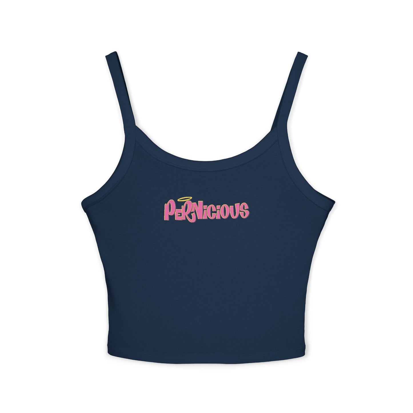 "PERNICIOUS" CAMILLE | RHOBH Spaghetti Strap Tank Top