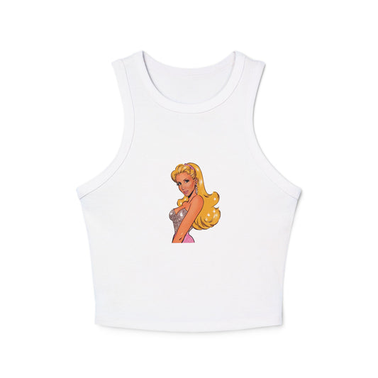 VINTAGE CARTOON CAMILLE" | Camille Grammer Racer Tank