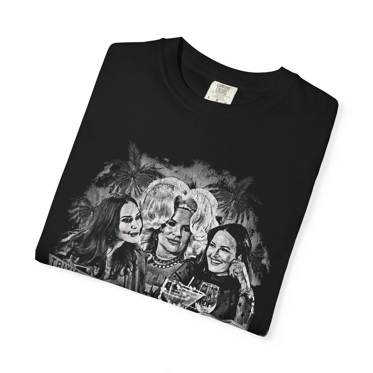 "All Tricks, No Trust" B&W T-Shirt