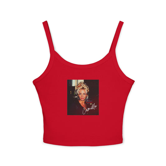 "CAMILLE ANDERSON" | RHOBH Spaghetti Strap Tank